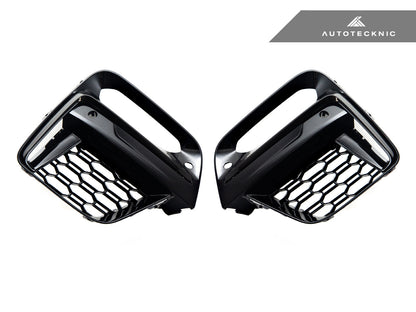 AutoTecknic Gloss Black Lower Grille Trim Set - G01 X3 | G02 X4 M40I Pre-LCI - Graveyard Performance