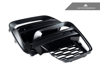 AutoTecknic Gloss Black Lower Grille Trim Set - G01 X3 | G02 X4 M40I Pre-LCI - Graveyard Performance