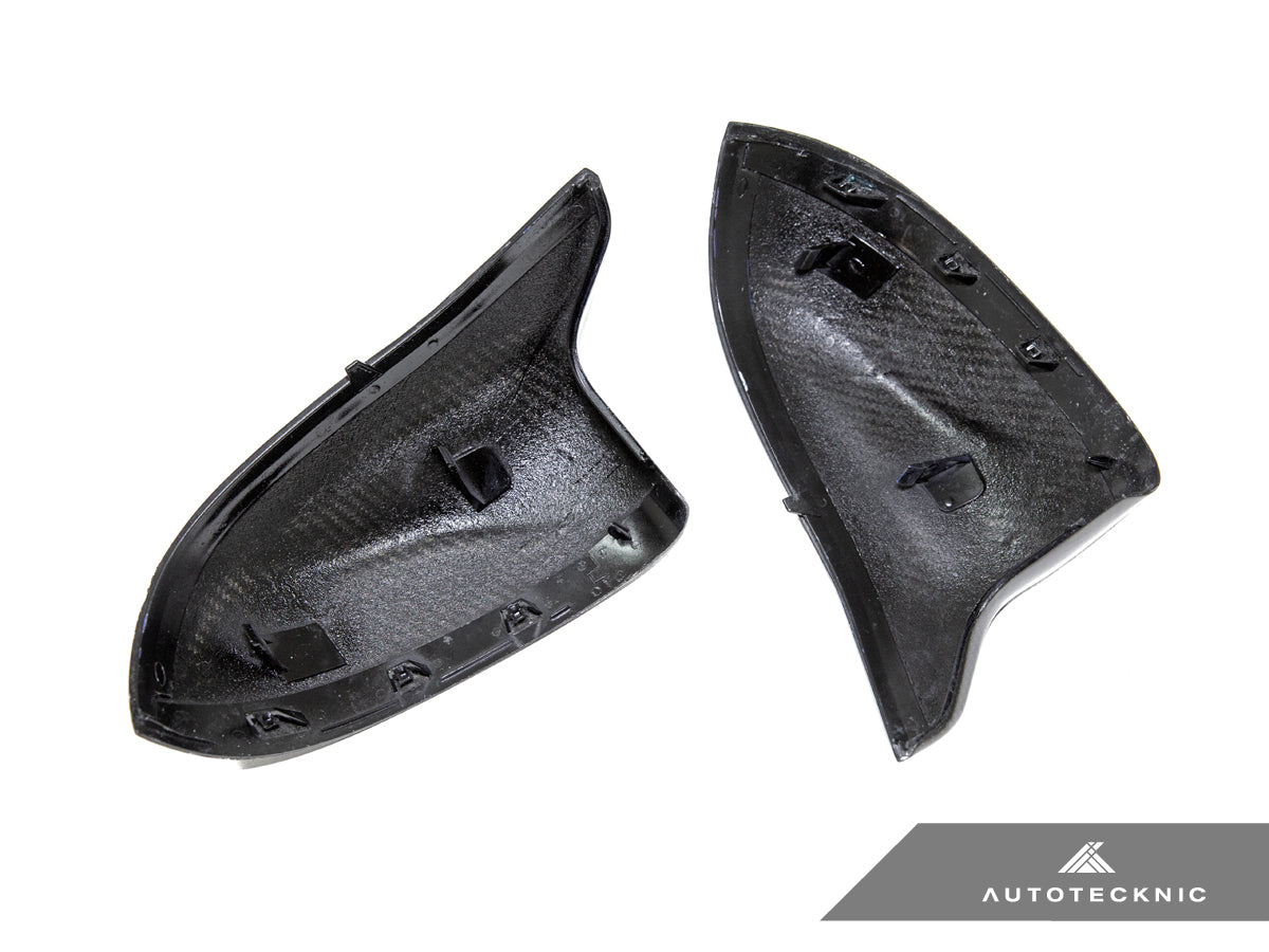 AutoTecknic Replacement Dry Carbon Mirror Covers - G01 X3 M40i LCI | G02 X4 M40i LCI - Graveyard Performance