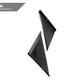 AutoTecknic Version III Dry Carbon Side Mirror Wind Deflector Set - A90 Supra 2020-Up