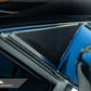 AutoTecknic Version III Dry Carbon Side Mirror Wind Deflector Set - A90 Supra 2020-Up