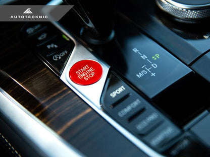 AutoTecknic Red Start Stop Button - G42 2-Series - Graveyard Performance