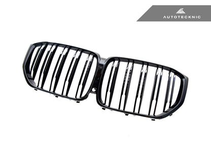 AutoTecknic Dual-Slats Gloss Black Front Grille - G05 X5 Pre-LCI - Graveyard Performance