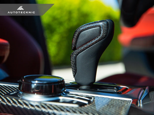 AutoTecknic Carbon Fiber Gear Selector Side Covers - F97 X3M | F98 X4M - Graveyard Performance