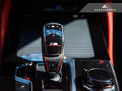 AutoTecknic Carbon Fiber Gear Selector Side Covers - F90 M5 - Graveyard Performance