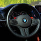 AutoTecknic Carbon Alcantara Steering Wheel Trim - G30 5-Series | G32 6-Series GT