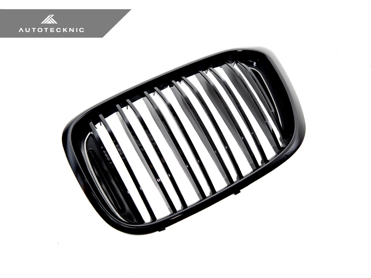 AutoTecknic Dual-Slats Gloss Black Front Grille Set - G01 X3 | G02 X4 Pre-LCI - Graveyard Performance