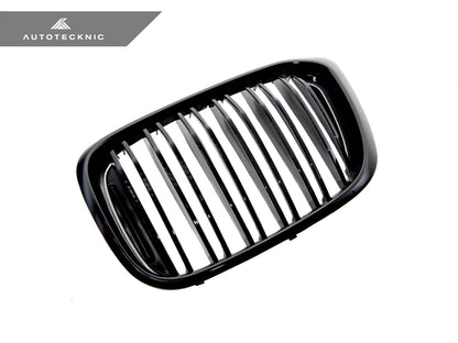 AutoTecknic Dual-Slats Gloss Black Front Grille Set - G01 X3 | G02 X4 Pre-LCI - Graveyard Performance