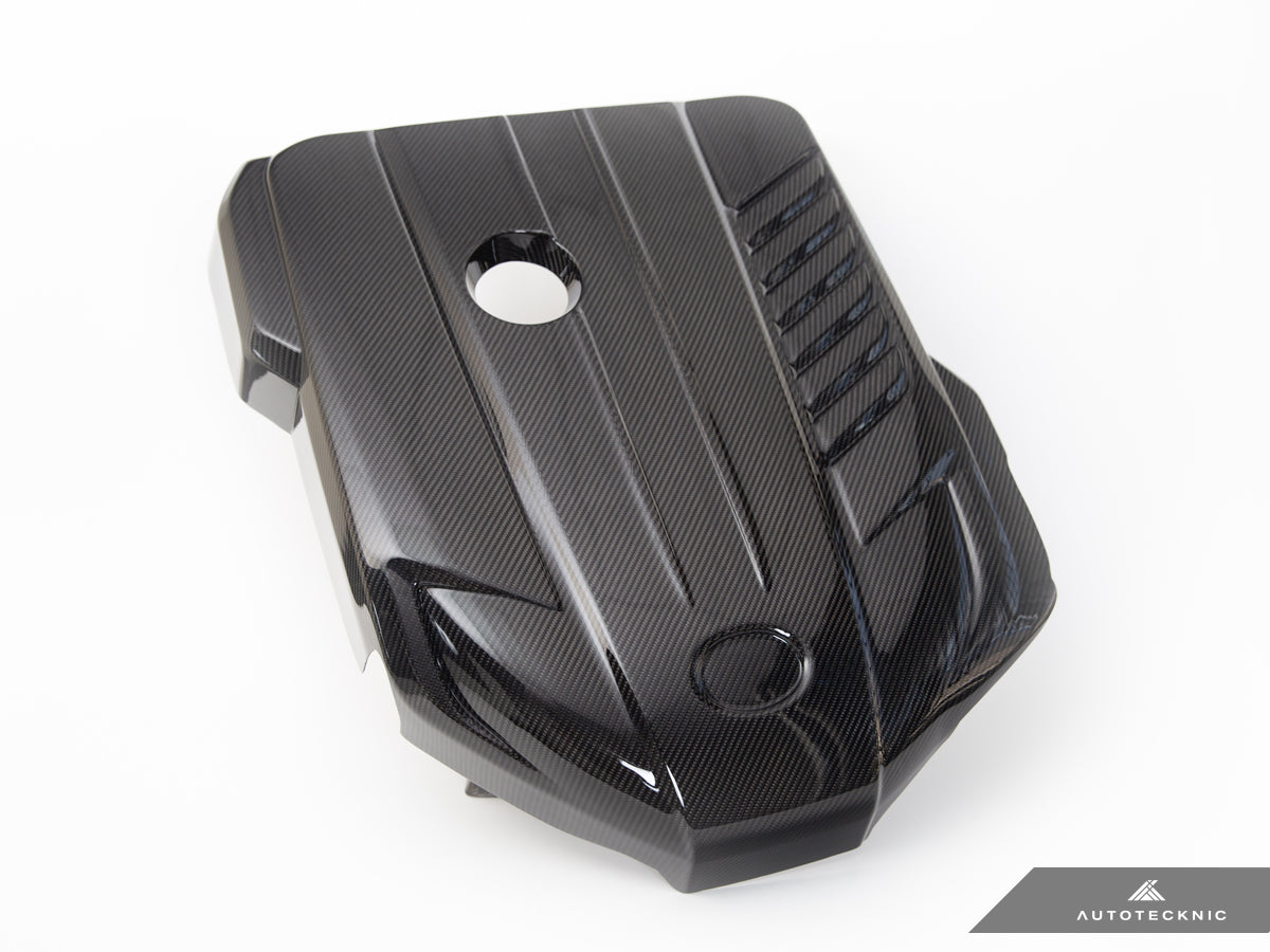 AutoTecknic Carbon Fiber Engine Cover - A90 Supra