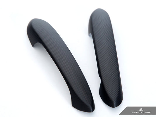 AutoTecknic Carbon Fiber Door Handle Trims - A90 Supra 2020