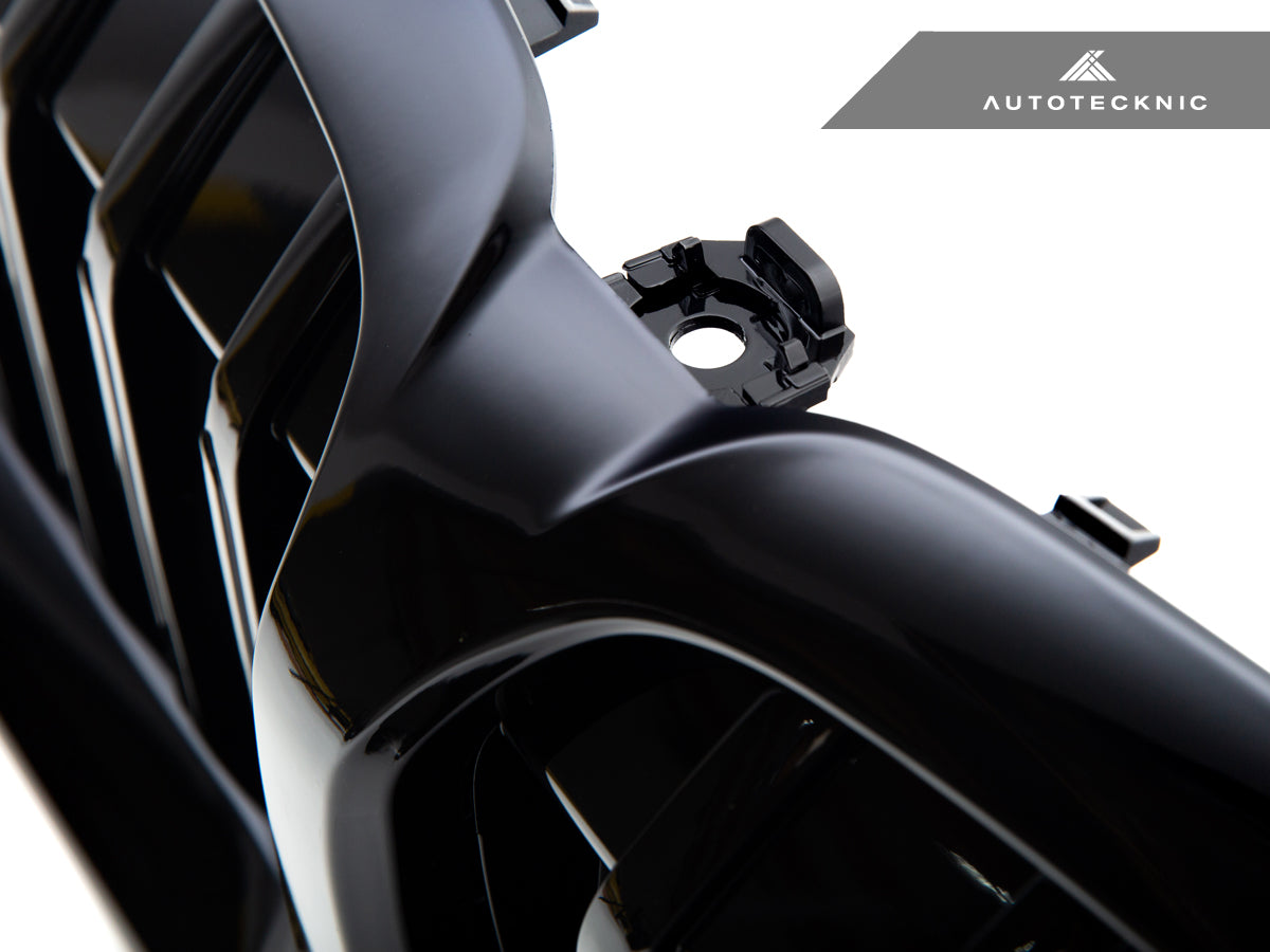 AutoTecknic Painted Glazing Black Front Grille - G20 3-Series Pre-LCI - Graveyard Performance