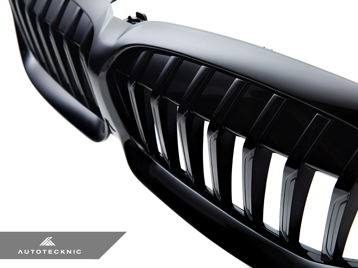 AutoTecknic Painted Glazing Black Front Grille - G20 3-Series Pre-LCI - Graveyard Performance