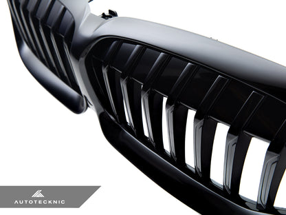 AutoTecknic Painted Glazing Black Front Grille - G20 3-Series Pre-LCI - Graveyard Performance