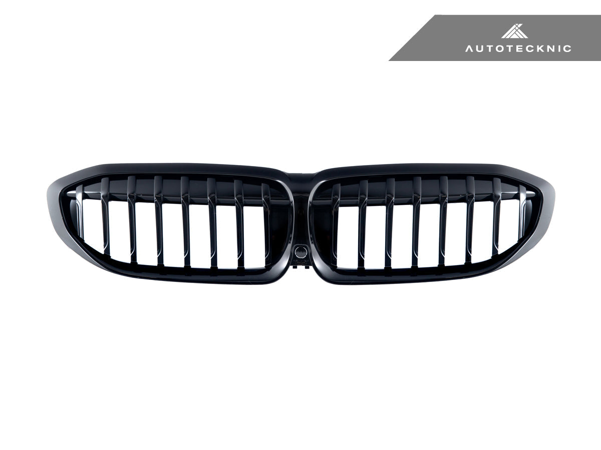 AutoTecknic Painted Glazing Black Front Grille - G20 3-Series Pre-LCI - Graveyard Performance