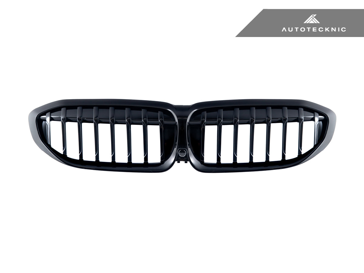 AutoTecknic Gloss Black Front Grille - G20 3-Series Pre-LCI - Graveyard Performance