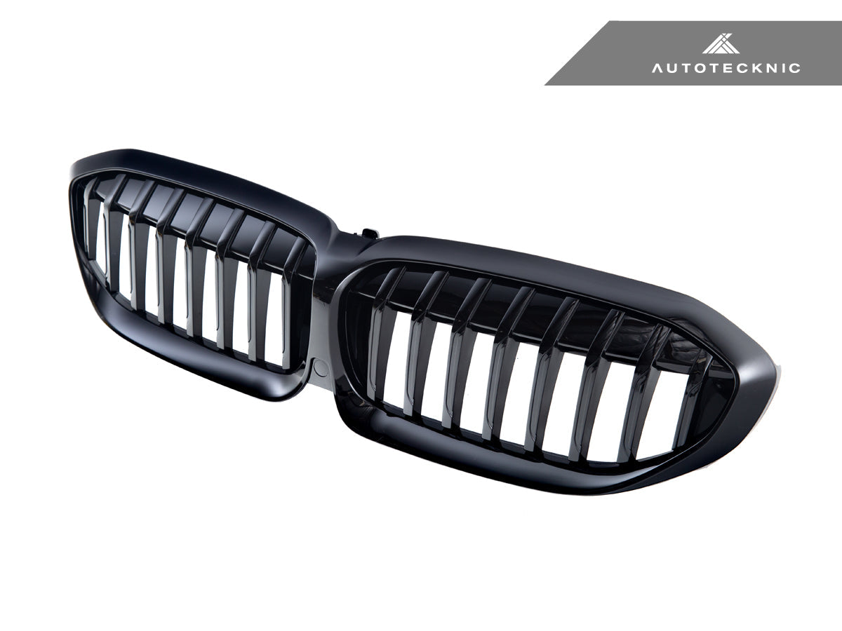 AutoTecknic Painted Glazing Black Front Grille - G20 3-Series Pre-LCI - Graveyard Performance