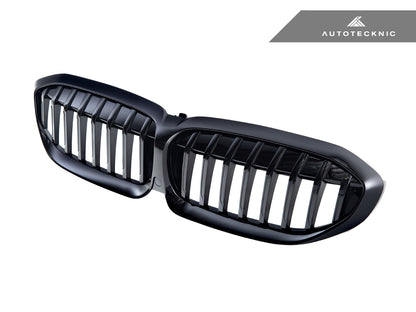 AutoTecknic Painted Glazing Black Front Grille - G20 3-Series Pre-LCI - Graveyard Performance