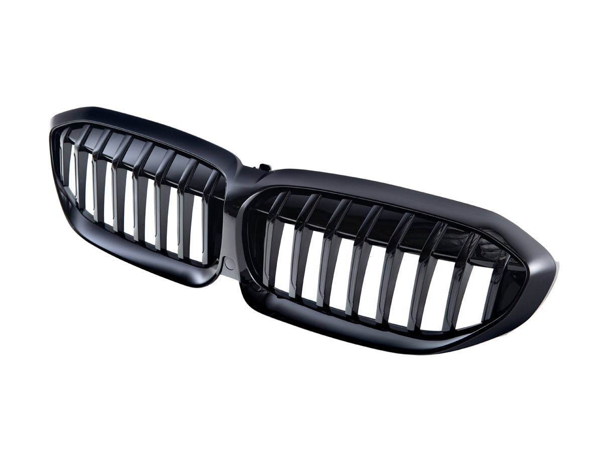 AutoTecknic Gloss Black Front Grille - G20 3-Series Pre-LCI - Graveyard Performance