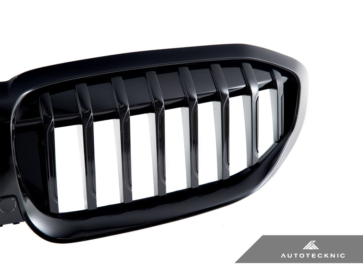AutoTecknic Painted Glazing Black Front Grille - G20 3-Series Pre-LCI - Graveyard Performance