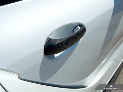 AutoTecknic Carbon Fiber Door Handle Trims - A90 Supra 2020