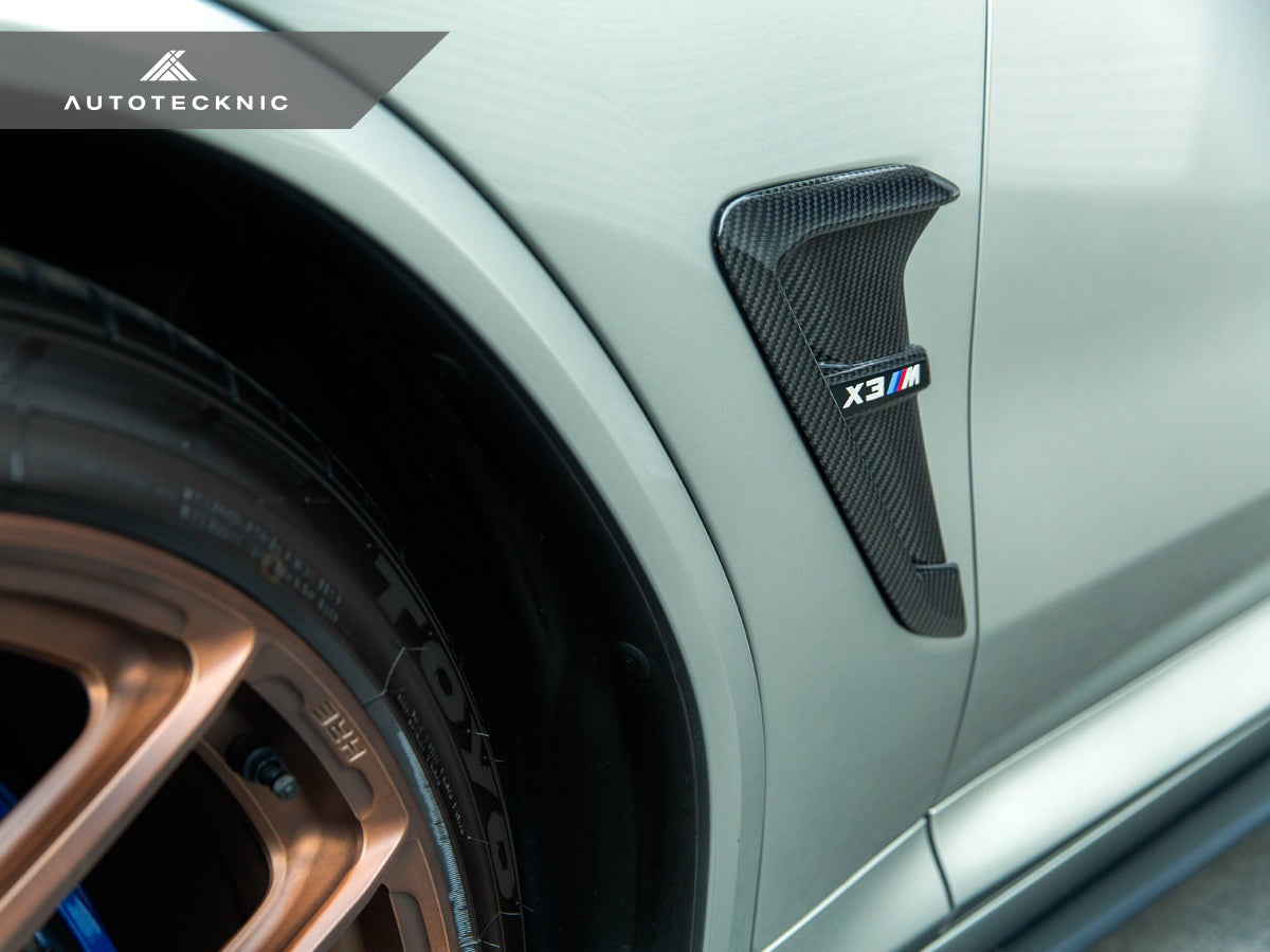 AutoTecknic Replacement Dry Carbon Fiber Fender Trims - F97 X3M | F98 X4M | G01 X3 | G02 X4