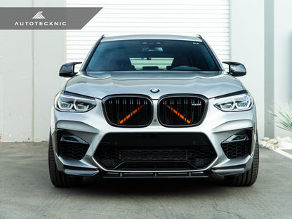 AutoTecknic Carbon Fiber Headlight Trim Set - F97 X3M | F98 X4M - Graveyard Performance