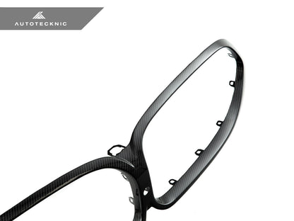 AutoTecknic Replacement Dry Carbon Grille Surround - F9X M8 - Graveyard Performance
