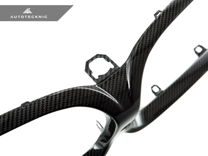 AutoTecknic Replacement Dry Carbon Grille Surround - F9X M8 - Graveyard Performance