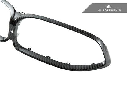 AutoTecknic Replacement Dry Carbon Grille Surround - F9X M8 - Graveyard Performance