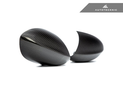 AutoTecknic Replacement Version II Dry Carbon Mirror Covers - E9X M3 | E82 1M - Graveyard Performance