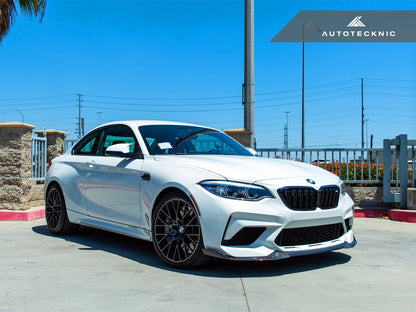 AutoTecknic Dry Carbon Competition Front Aero Lip - F87 M2 Competition - Graveyard Performance