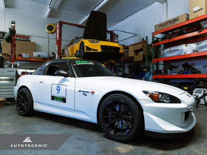 AutoTecknic Replacement Dry Carbon Mirror Covers - Honda S2000 - Graveyard Performance