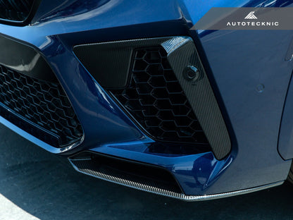AutoTecknic Performance Dry Carbon Bumper Trim Set - F95 X5M - Graveyard Performance