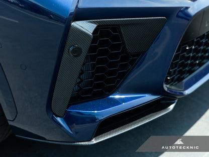 AutoTecknic Performance Dry Carbon Bumper Trim Set - F95 X5M - Graveyard Performance