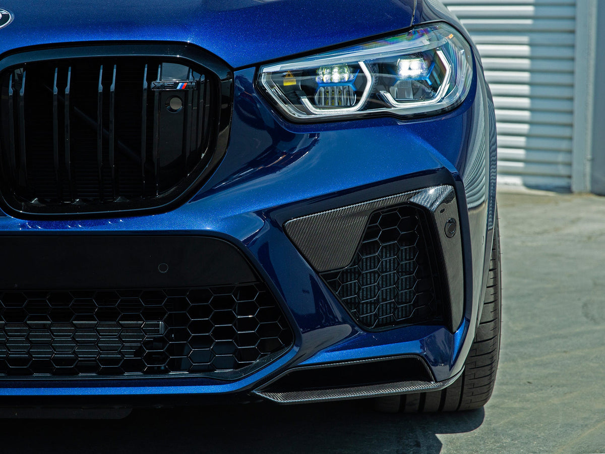 AutoTecknic Performance Dry Carbon Bumper Trim Set - F95 X5M - Graveyard Performance