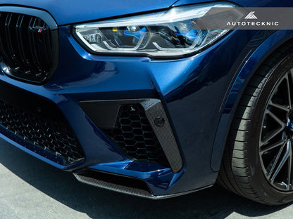 AutoTecknic Performance Dry Carbon Bumper Trim Set - F95 X5M - Graveyard Performance