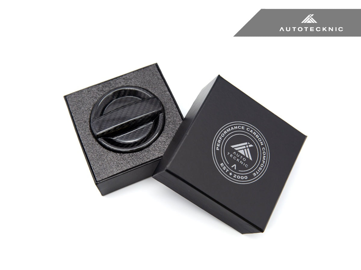 AutoTecknic Dry Carbon Competition Oil Cap Cover - E60 5-Series - Graveyard Performance
