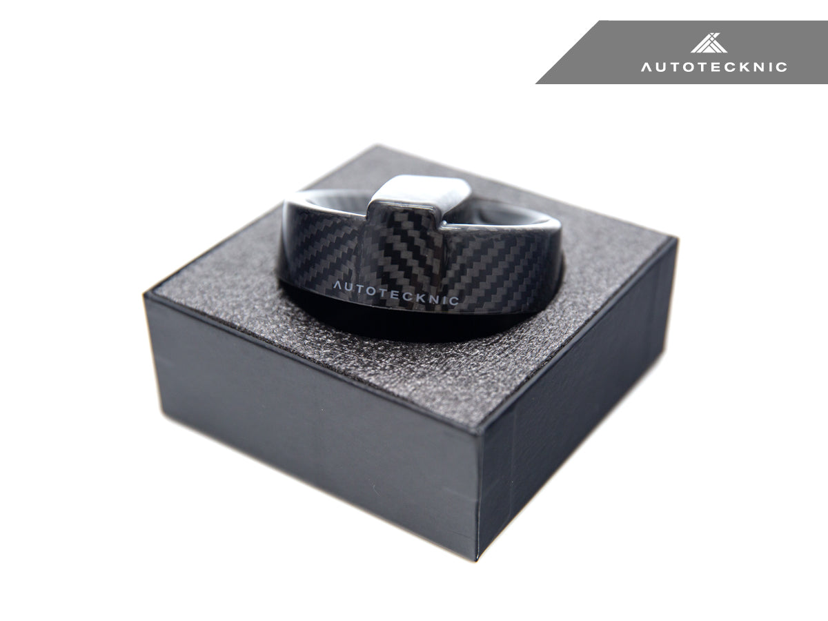 AutoTecknic Dry Carbon Competition Oil Cap Cover - E60 5-Series - Graveyard Performance