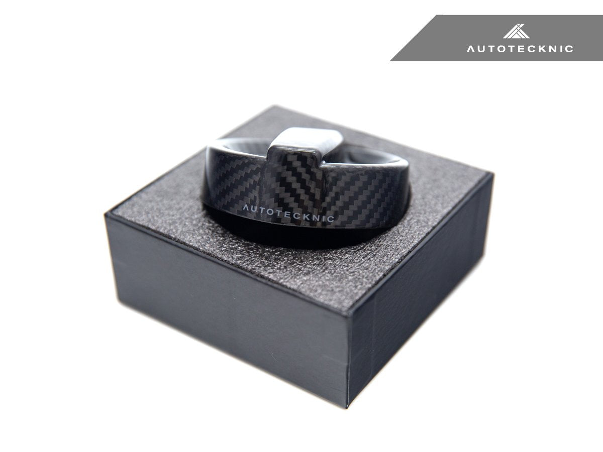 AutoTecknic Dry Carbon Competition Oil Cap Cover - F25 X3 | F26 X4 - Graveyard Performance