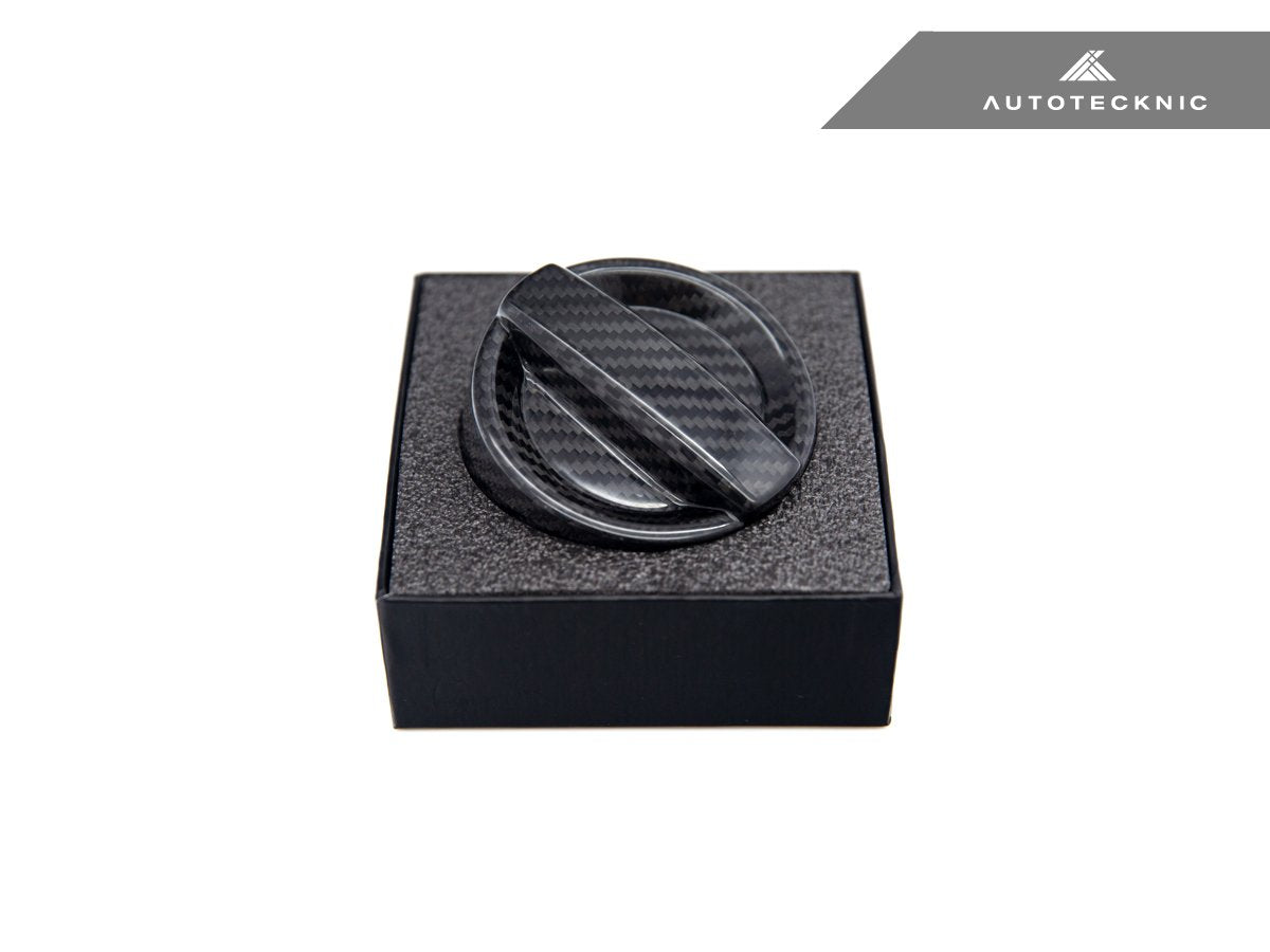 AutoTecknic Dry Carbon Competition Oil Cap Cover - F25 X3 | F26 X4 - Graveyard Performance