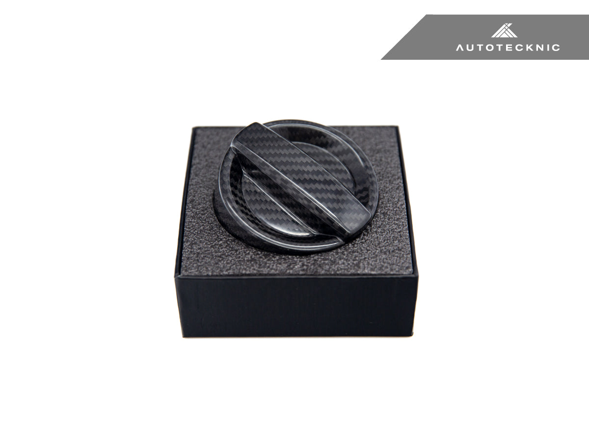 AutoTecknic Dry Carbon Competition Oil Cap Cover - E60 5-Series - Graveyard Performance