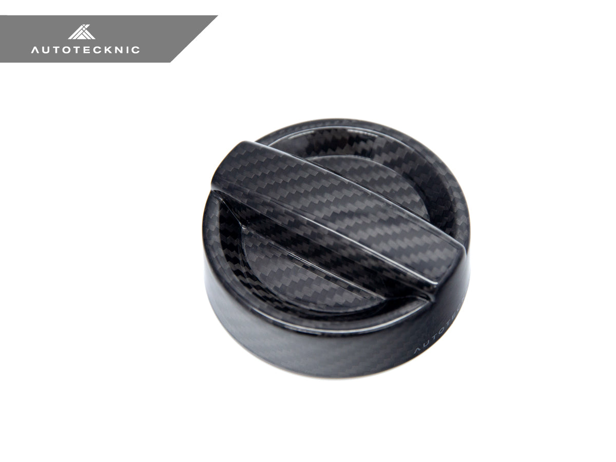 AutoTecknic Dry Carbon Competition Oil Cap Cover - E60 5-Series - Graveyard Performance