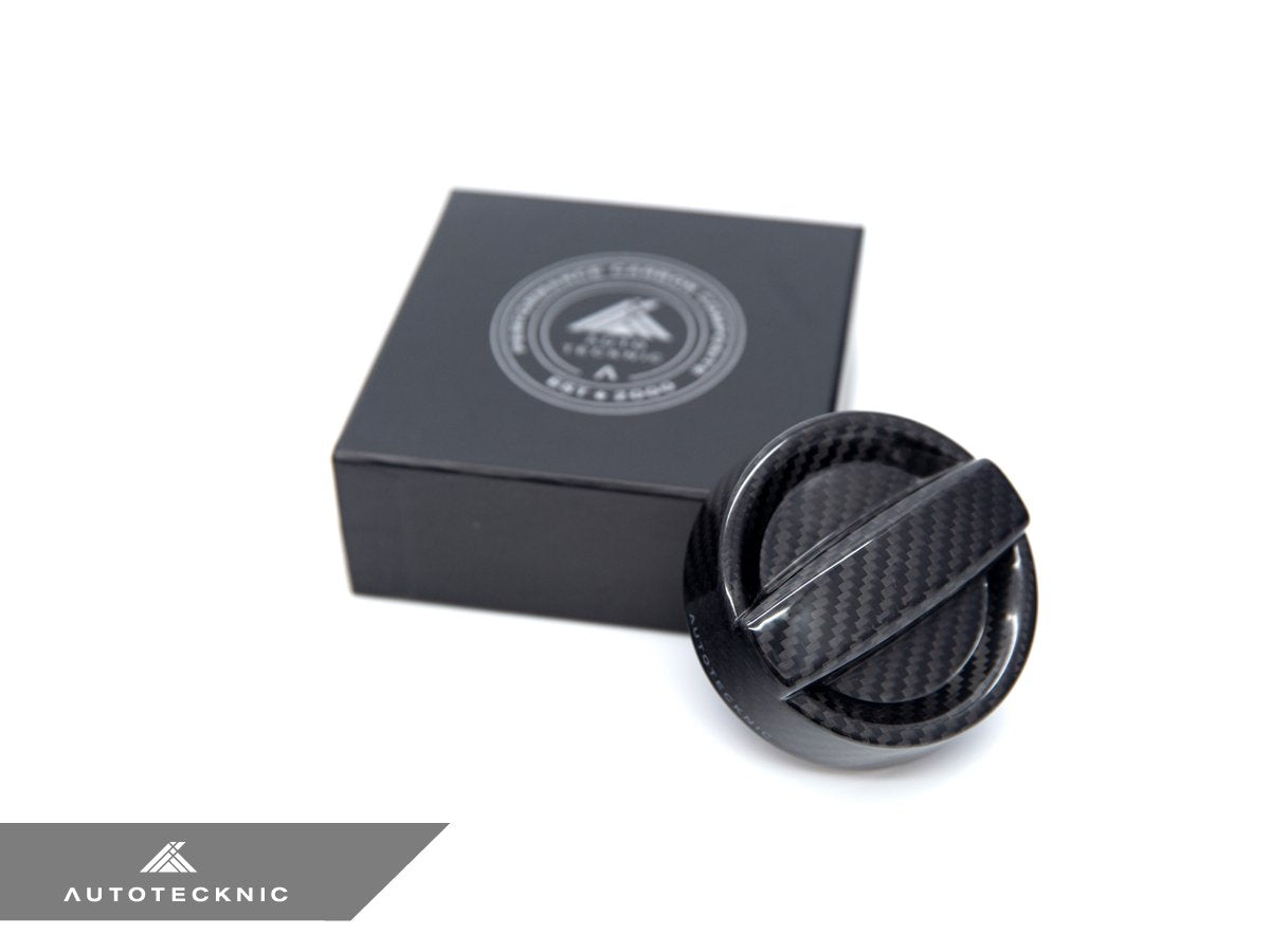 AutoTecknic Dry Carbon Competition Oil Cap Cover - F25 X3 | F26 X4 - Graveyard Performance