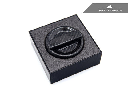 AutoTecknic Dry Carbon Competition Oil Cap Cover - E83 X3 - Graveyard Performance