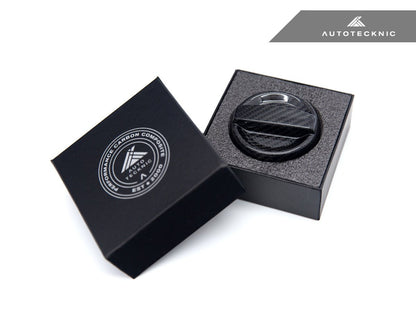 AutoTecknic Dry Carbon Competition Oil Cap Cover - E84 X1 - Graveyard Performance