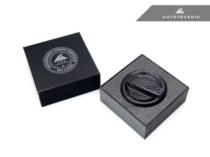 AutoTecknic Dry Carbon Competition Oil Cap Cover - E83 X3 - Graveyard Performance