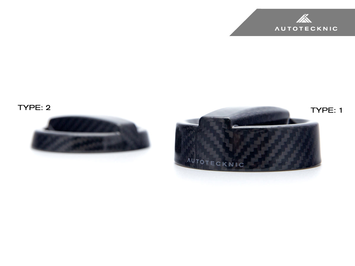 AutoTecknic Dry Carbon Competition Oil Cap Cover - E60 5-Series - Graveyard Performance