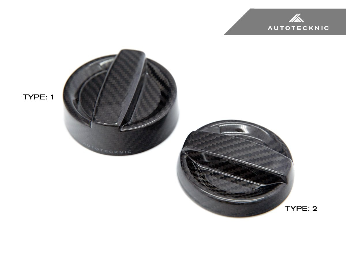 AutoTecknic Dry Carbon Competition Oil Cap Cover - F25 X3 | F26 X4 - Graveyard Performance