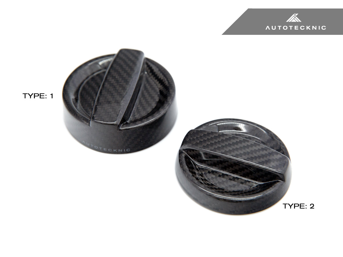 AutoTecknic Dry Carbon Competition Oil Cap Cover - E60 5-Series - Graveyard Performance