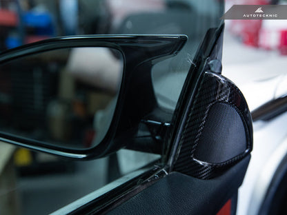 AutoTecknic Carbon Fiber Speaker Tweeter Cover - F32/ F33/ F36 4-Series - Graveyard Performance